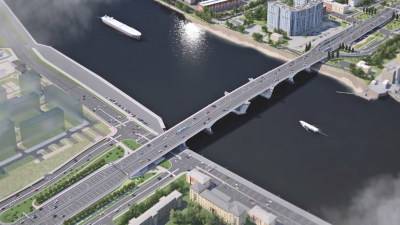 Строительство Большого Смоленского моста начнут в 2023 году