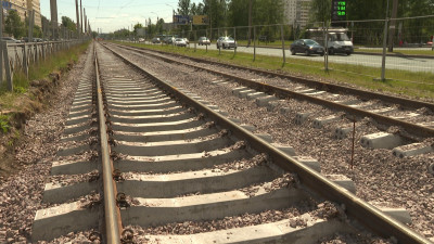 148 км трамвайных путей отремонтируют в Петербурге до 2028 года