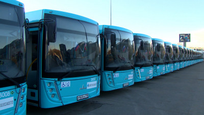 В 2024 году Петербург закупит 60 автобусов, более 70 трамваев и 19 троллейбусов