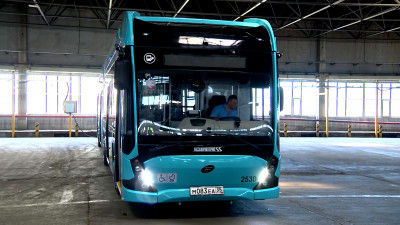На петербургском маршруте начали испытывать новый вологодский электробус
