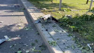 Мэр Белгорода показал место взрыва на улице Щорса