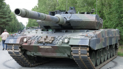 Глава немецкого концерна заявил, что в степях Украины уже есть остовы уничтоженных Leopard