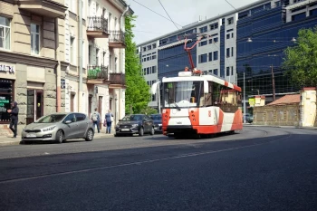 Трамваи вернутся на Старо-Петергофский проспект 2 июня