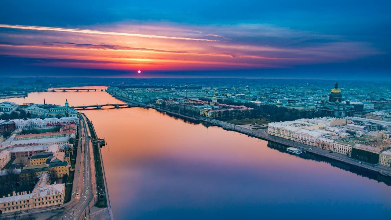 The city on neva river