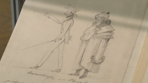 Любимый друг Кюхля, семейство Раевских и другие современники Пушкина в рисунках поэта на выставке на Мойке,12