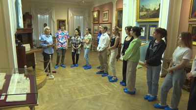 Дети участников СВО из Петербурга побывали в Музее имени Пушкина