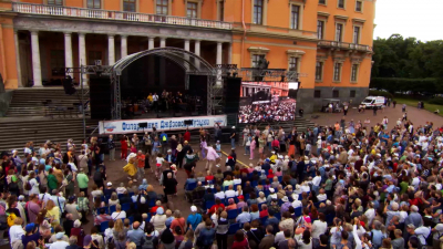 Джазовый фестиваль «Свинг белой ночи» завершился гала-концертом у Михайловского замка