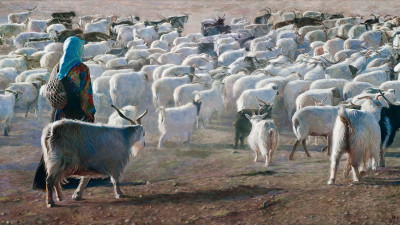 В Русском музее пройдет выставка знаменитого китайского живописца Хань Юйчэня «Сияние Тибета»
