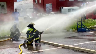 В Петербурге прошел чемпионат по пожарно-спасательному спорту