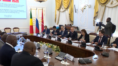 Петербург и столица Конго Браззавиль подписали протокол о сотрудничестве
