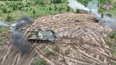 Артиллеристы ВС РФ уничтожили самоходную гаубицу «Краб» в зоне СВО