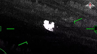 Минобороны показало уничтожение бронетехники ВСУ вертолетом Ка-52