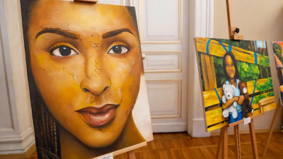 В ЗакСе открыли выставку «Африка в живописи»