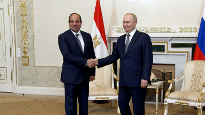Владимир Путин провел встречи с президентом Египта и главой банка БРИКС