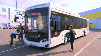 В Петербурге начали тестировать новые автобусы от российского производителя