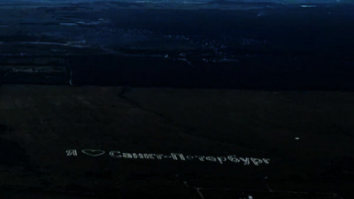 На Пулковских высотах появился один из самых больших геоглифов в России