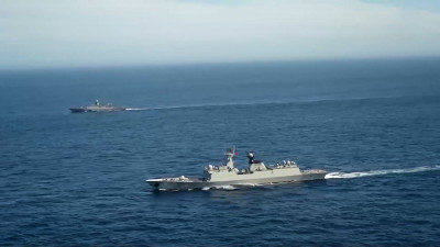 Корабли РФ и КНР отразили атаку условного противника в ходе патрулирования в Тихом океане