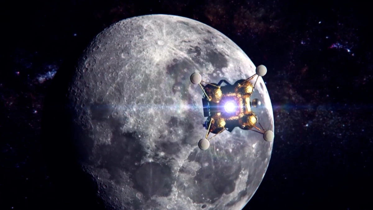 Станция «Луна-25» вышла на лунную орбиту - tvspb.ru