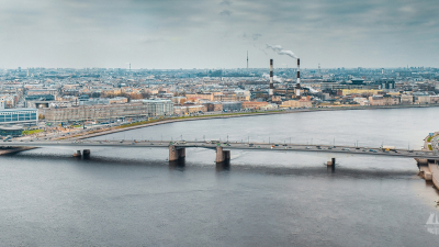 На мосту Александра Невского перекроют трамвайное движение в ночь на 6 августа