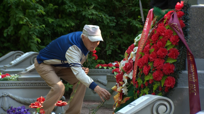 В Сестрорецке увековечили память отважного краснофлотца, погибшего за Ленинград