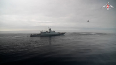 Корабли ВМФ России и ВМС Китая отработали поиск и уничтожение подлодки условного противника