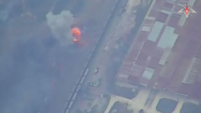 Минобороны показало уничтожение воинского эшелона ВСУ на Донецком направлении