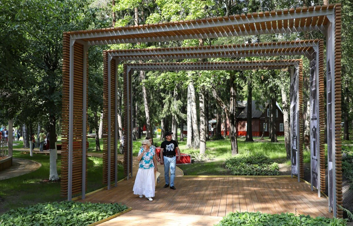 Обновлённая площадка в Зеленогорском парке может стать прекрасным местом для отдыха петербуржцев - tvspb.ru