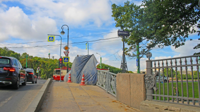 Специалисты Петербурга начали проводить восстановительные работы на Нижнем Лебяжьем мосту