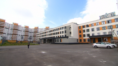 Новое здание школы № 475 на 2 тысячи учеников откроют в Парголово 1 сентября