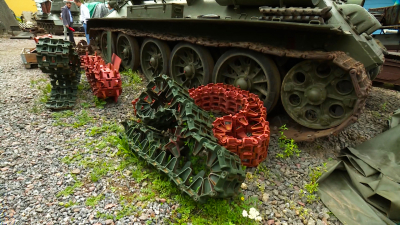 После реставрации в Петербурге впервые за 80 лет заведут легендарный танк Т-70