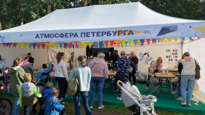 Петербуржцев научили готовить аромасаше на Большом семейном фестивале