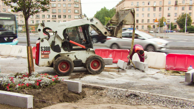 На проспекте Стачек завершены основные ремонтные работы дороги