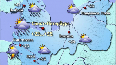 Леус: 13 сентября в Петербурге может быть зафиксирован новый температурный рекорд