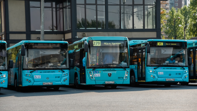 В Петербурге усилили работу 11 автобусных маршрутов