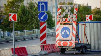 В двух районах Петербурга из-за ремонта дорог с 7 ноября будет закрыто движение