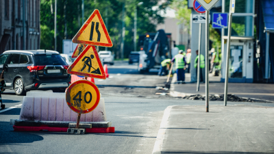 С 25 июня из-за ремонта дорог в Кронштадтском и во Фрунзенском районах перекроют ряд улиц