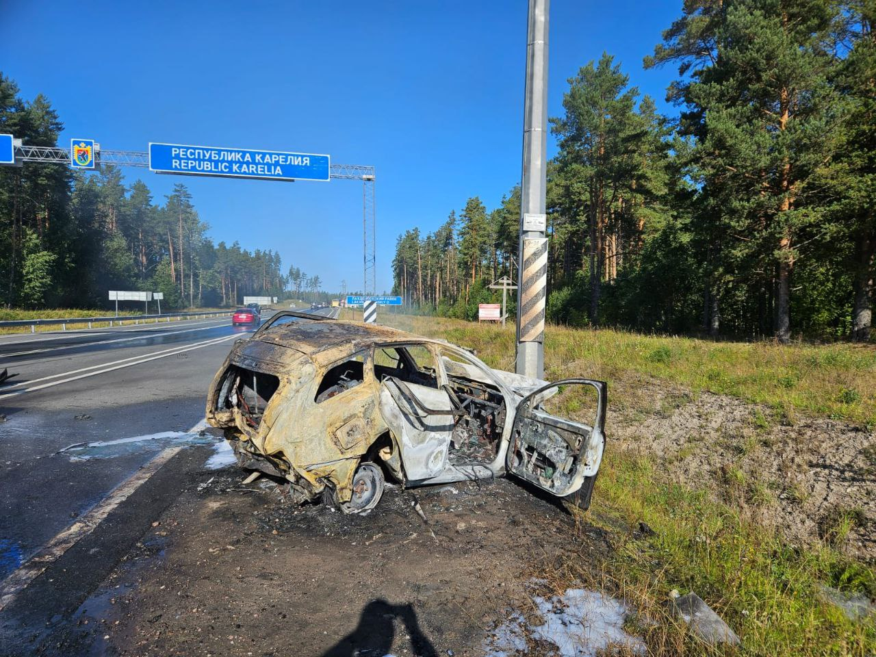 Прокуратура Ленобласти показала кадры массовой аварии на трассе «Сортавала»  | Телеканал Санкт-Петербург