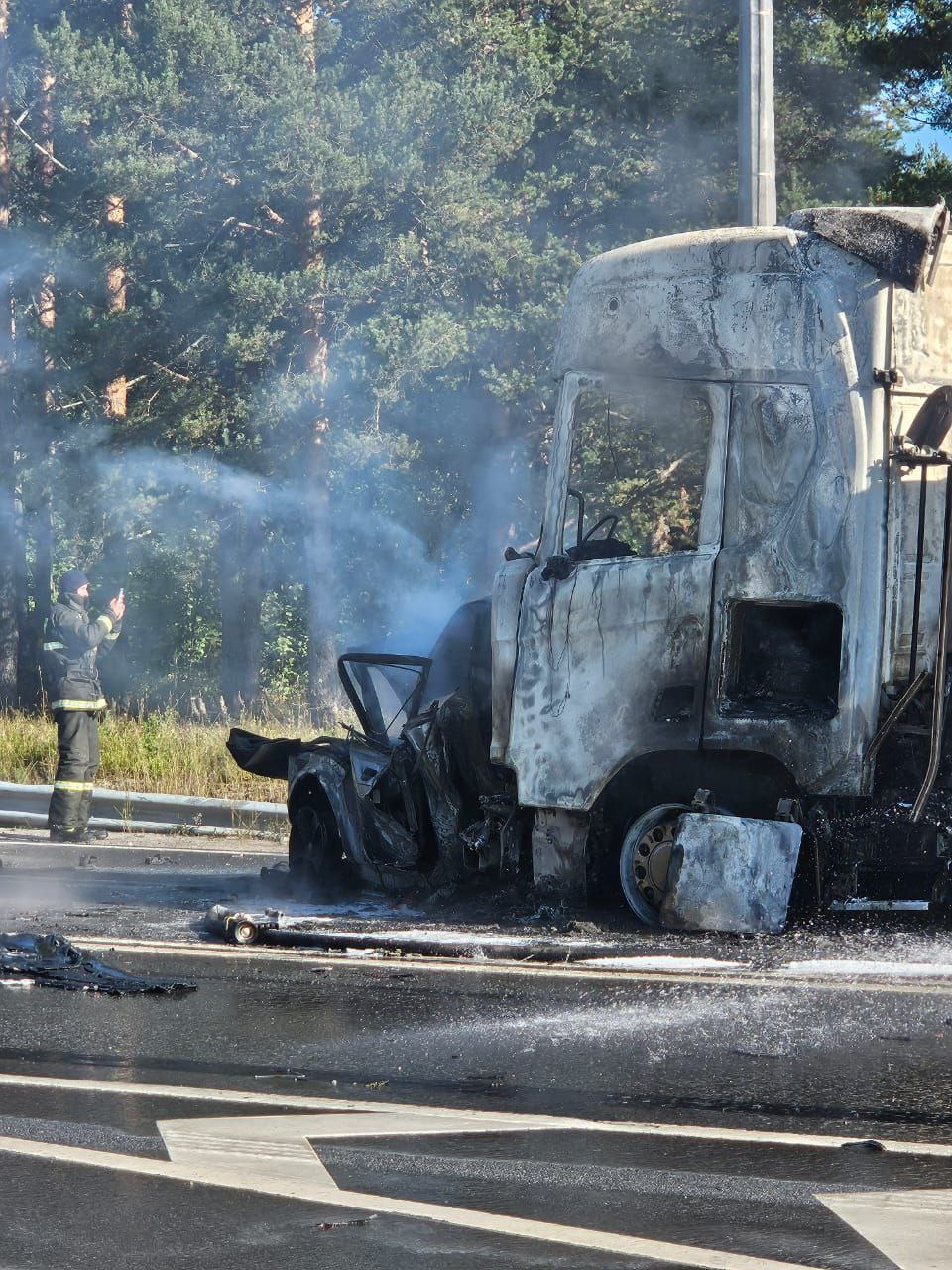 Прокуратура Ленобласти показала кадры массовой аварии на трассе «Сортавала»  | Телеканал Санкт-Петербург