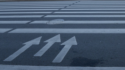 В Петербурге появятся проекции «зебры» на переходах