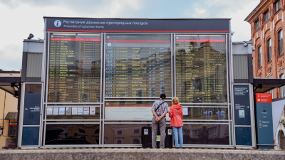 Вокзальные комплексы Петербурга обслужили более 23 млн пассажиров за январь-июль 2025 года