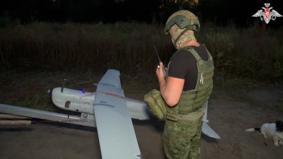 Минобороны показало боевую работу операторов БпЛА «Орлан-10» ЗВО