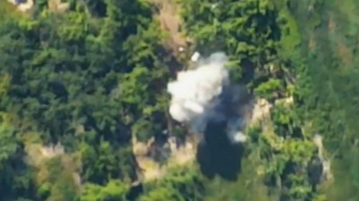 Минобороны России показало кадры уничтожения украинской САУ «Гвоздика»