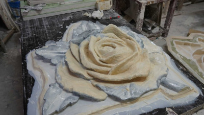 При реставрации доходного дома Бадаева специалисты воссоздали цветочный орнамент