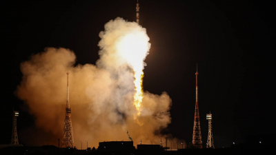 Ракета «Союз-2.1а» с космическим кораблем и экипажем МКС стартовала с Байконура