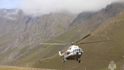Пилоты и Спасатели МЧС тренируются на Северном Кавказе