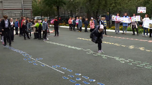 Асфальтовые игры: уникальная спортивная площадка в школе № 36