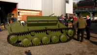 Своим ходом на парад: в Музее обороны и блокады Ленинграда заканчивают реставрацию танка Т-70