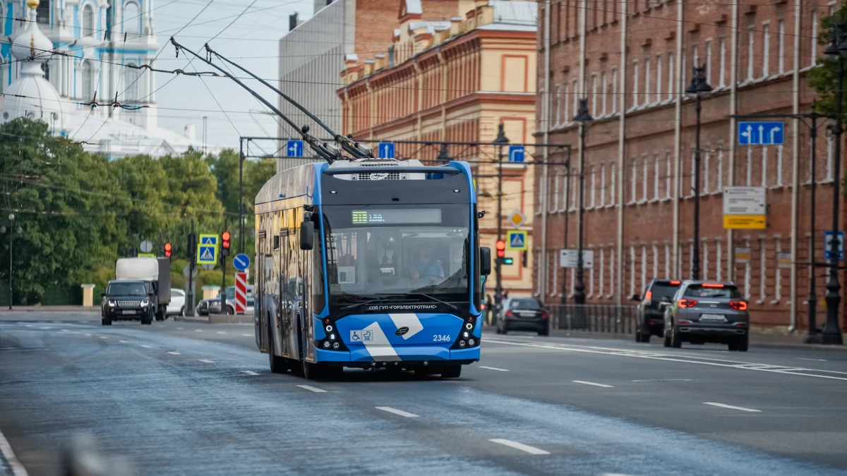 С 30 ноября троллейбус № 12 поедет по новому маршруту - tvspb.ru