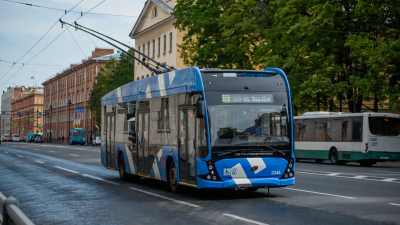 В Петербурге троллейбусы №12 изменят маршрут с 30 октября