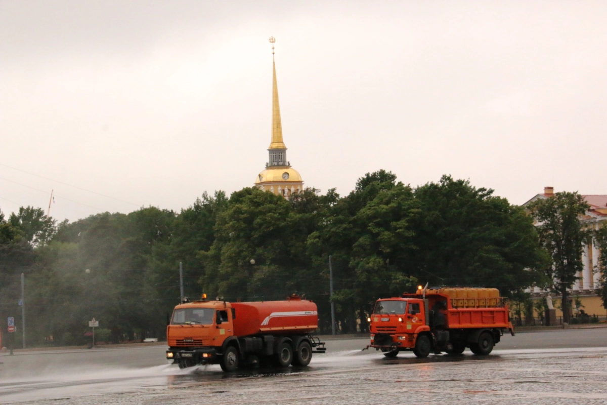 На уборку парков Петербурга вышли больше тысячи садовников - tvspb.ru